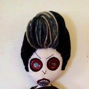 Vampire Doll, Collectors Horror OOAK Doll, Halloween