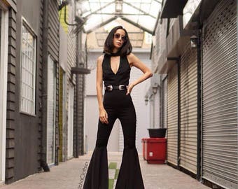 70s disco jumpsuit vintage