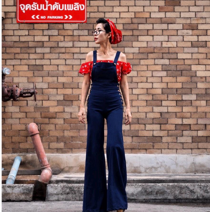 【美品】WOMEN＇S DENIM DUNGAREE B.D SHIRT il_fullxfull.8039638856_ah87.jpg