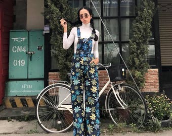 Winwinus Womens Empire Waist Shoulder Off Stripes Printed Bell-Bottoms Long Sleeve Jumpsuits Winwinus Womens Empire Waist Shoulder Off Stripes Printed Bell-Bottoms Long Sleeve Jumpsuits