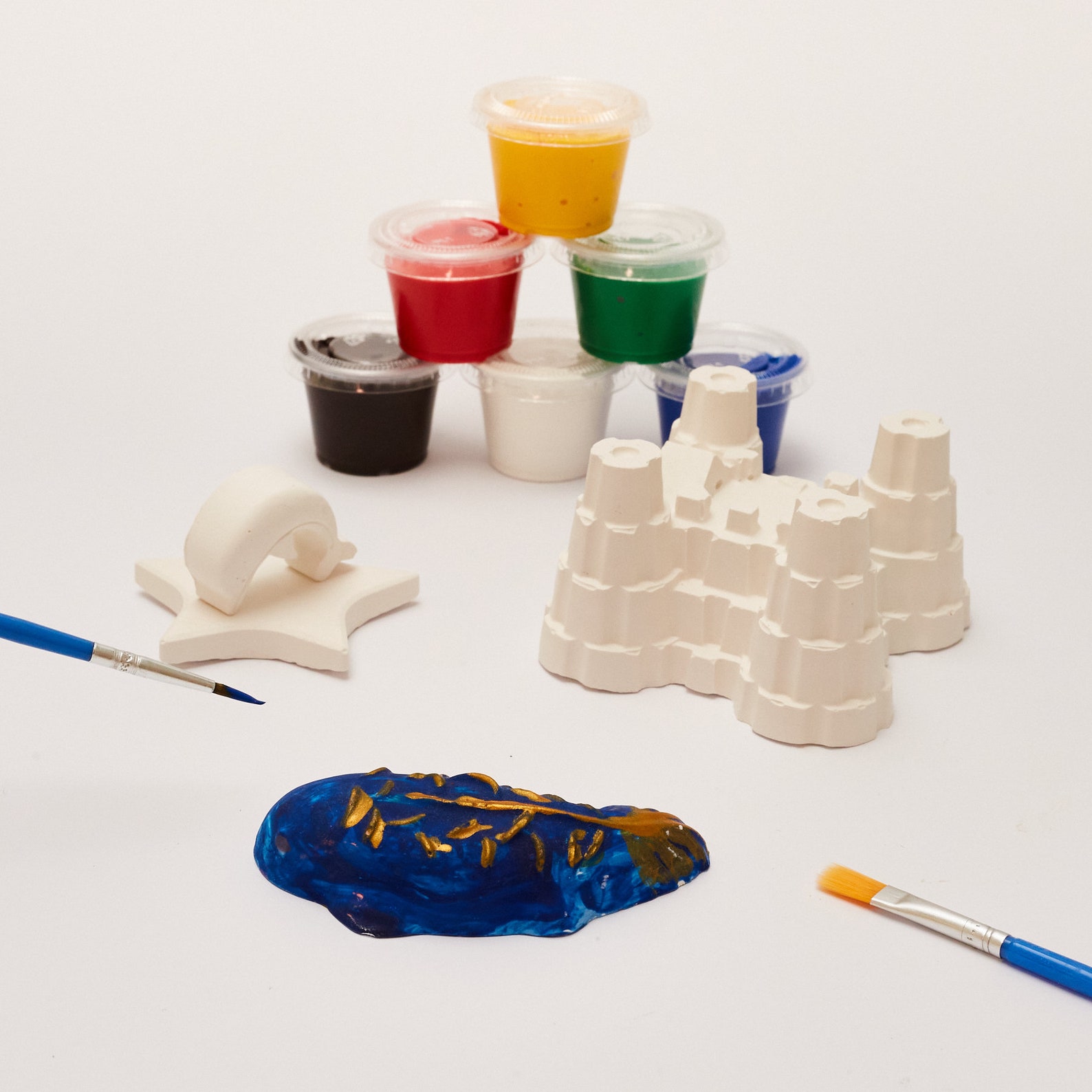 Paint Your Own plaster model kits for children. Ready to Etsy