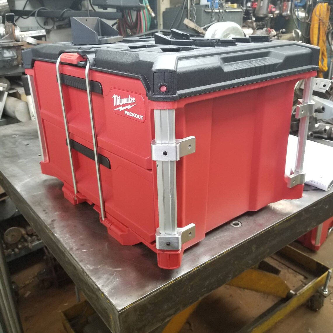 Putco MOLLE PACKOUT Bracket - Mount Milwaukee Packout Boxes To Truck Bed MOLLE Panels (195985)