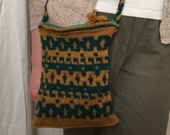 Burgeon: A Mosaic Bag knitting pattern