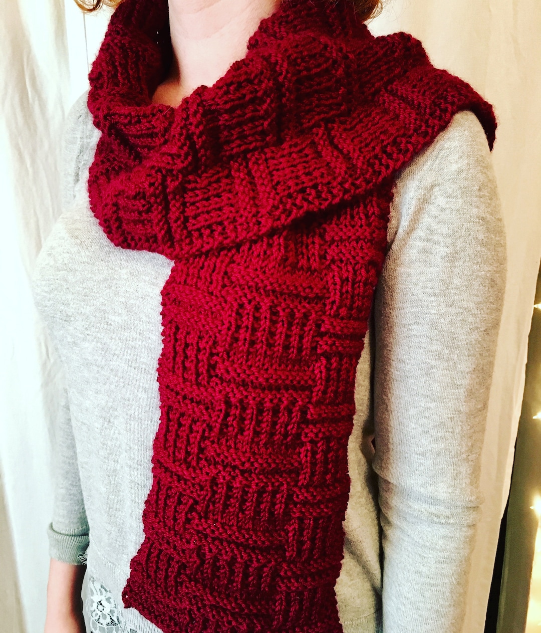 Sandhurst Knitting Pattern The Sandy Scarf Knitting Pattern - Etsy