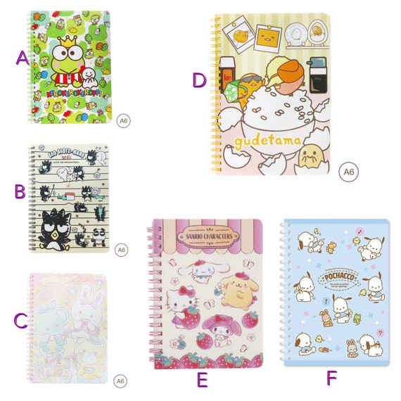 Sanrio Characters Spiral Notebook