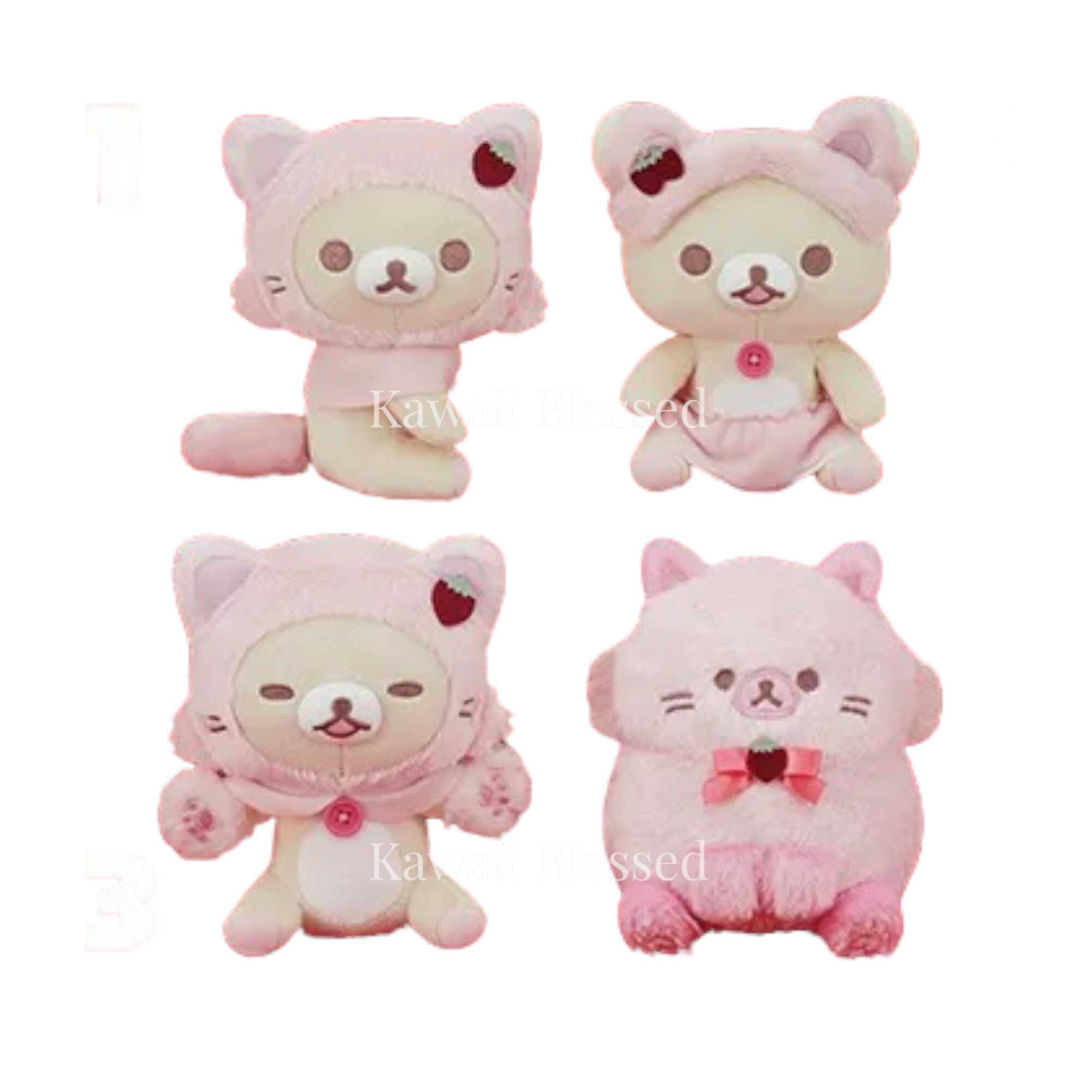 strawberry rilakkuma plush