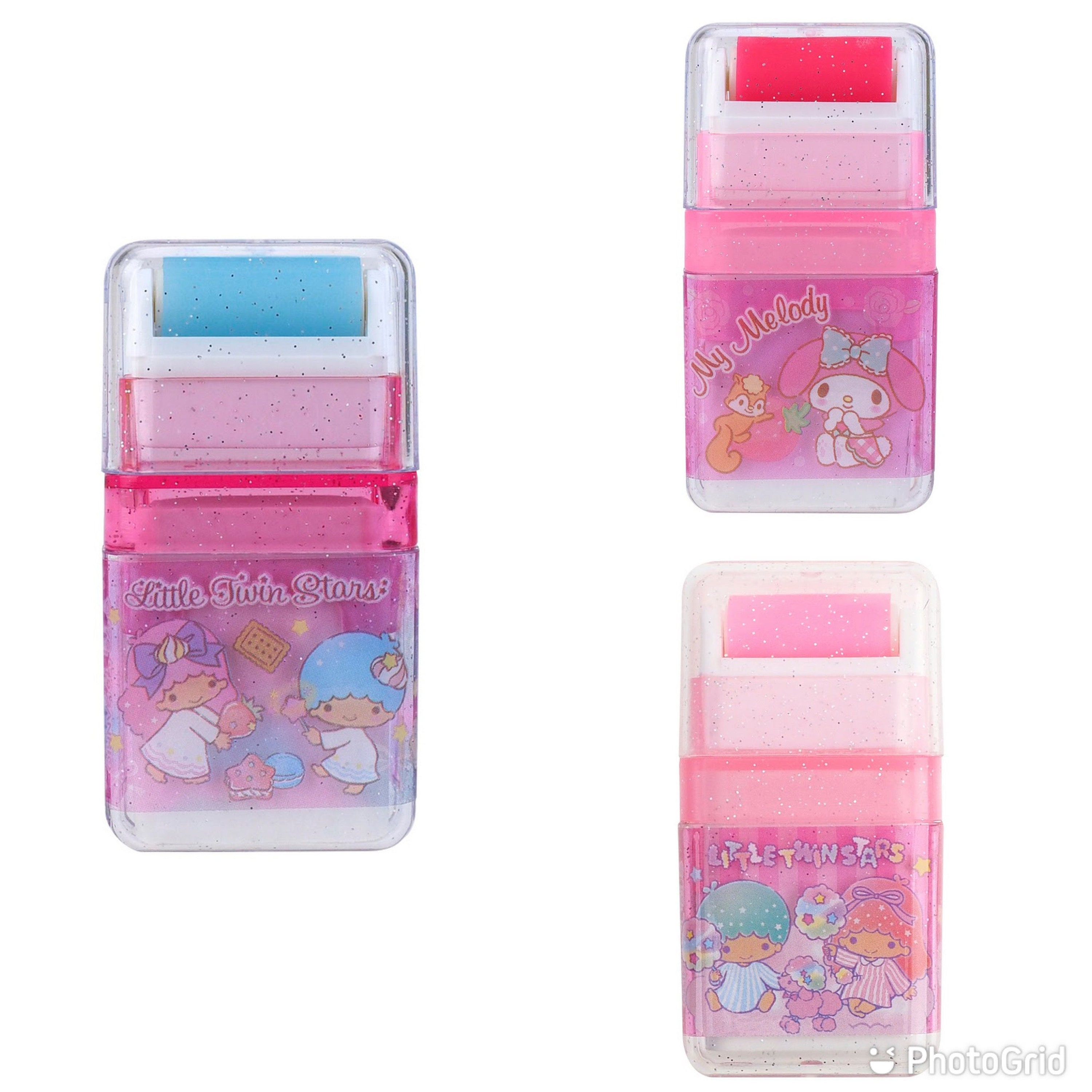 Sanrio Character Eraser With Roller Etsy Singapore