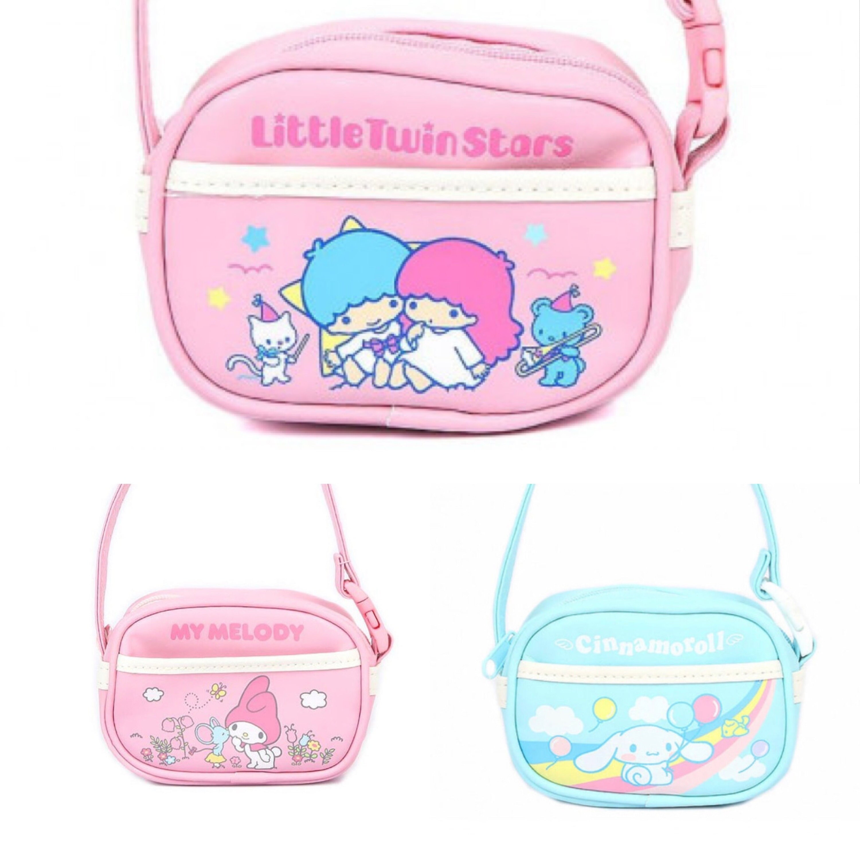 My melody little twin stars easter gift coin bag handbag money makeup bags cute 
