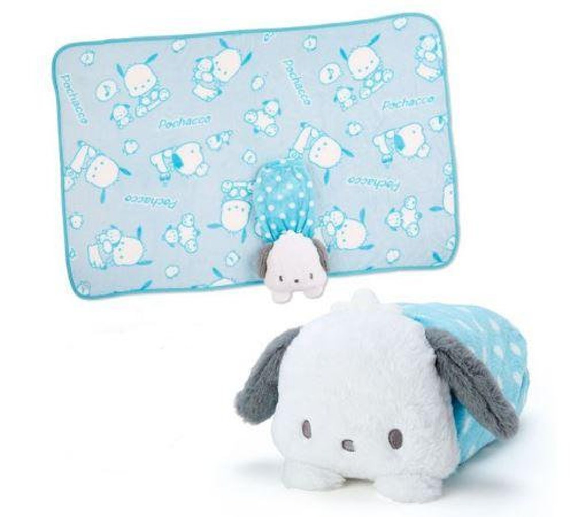 Sanrio Characters Soft Blanket with Plush Case Etsy