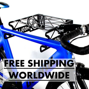 Wall Bike Rack / Bicycle Rack (Black). WALL BIKE RACK. Bike Hanger, Holder, Hook, Perch, Shelf, Bracket, Bicycle, Bike.