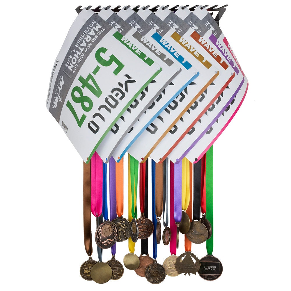 MEDALLERO / Soporte para Medallas y Dorsales / Colgador de Medallas /  Cuelga Medallas / Medals Display Rack / Running gifts / Medal Hanger -   España