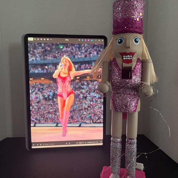 Holi-Tay Nutcracker- The Pink Flamingo Lover