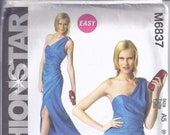 McCalls Sewing Pattern M6837 from 2013, Misses Close fitting, lined Dress. Bust 30 1 2-36, UNCUT Easy. quot Fashion Star quot