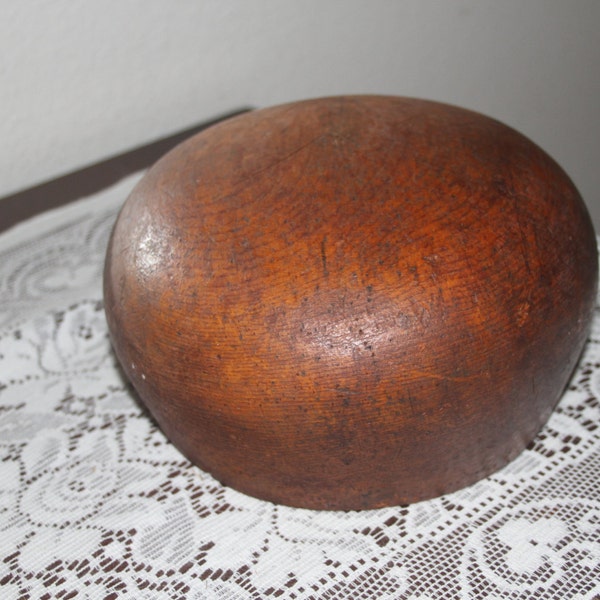 Vintage houten kroon blok 23" GLB vorm