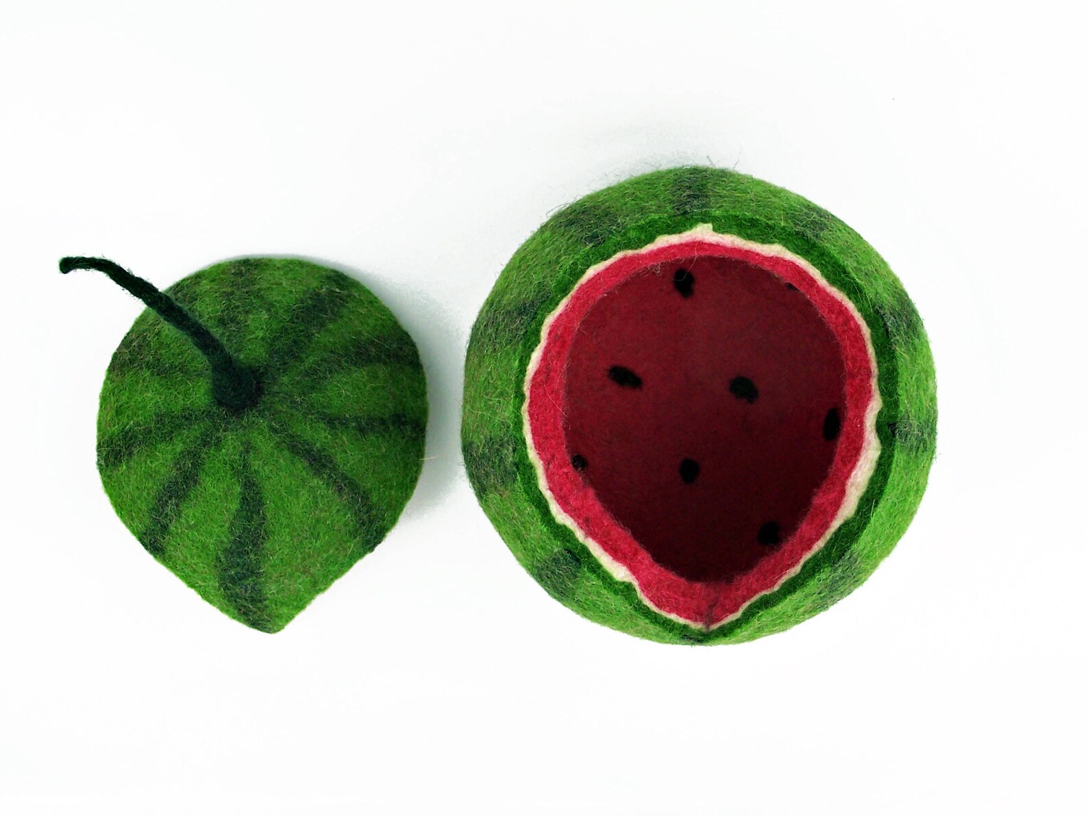 Giftformom Felt Box Watermelon Trinket Box Jewelry Storage Etsy UK