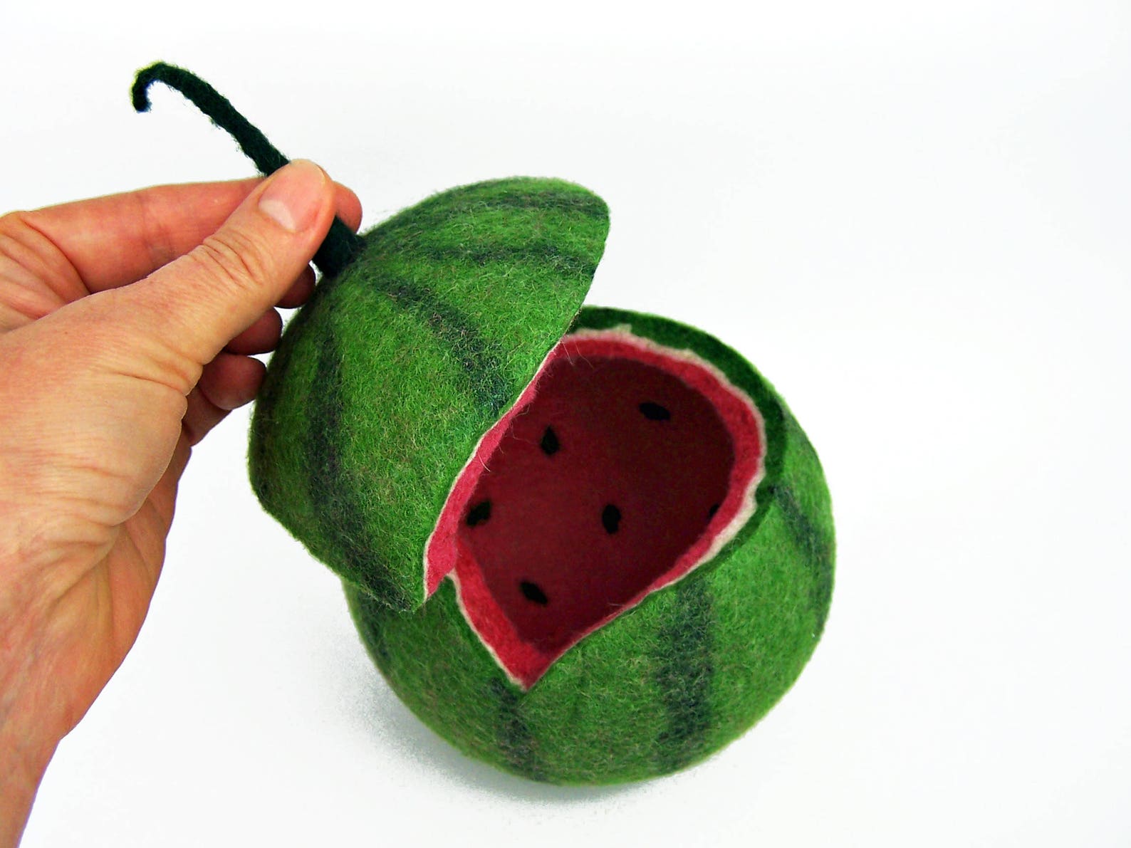 Giftformom Felt Box Watermelon Trinket Box Jewelry Storage Etsy UK