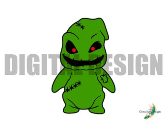Baby Boogie Nightmare Design SVG PNG PDF Cricut Silhouette Halloween Spooky Movie Themed Design