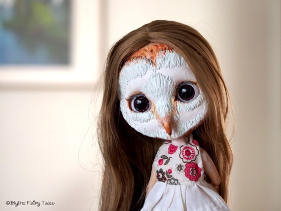 Special Sale Custom Ooak Barn Owl Blythe Doll Including Etsy