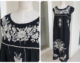 M Mexikanisches Kleid FLORIDA Größe S L Oaxaca Dress