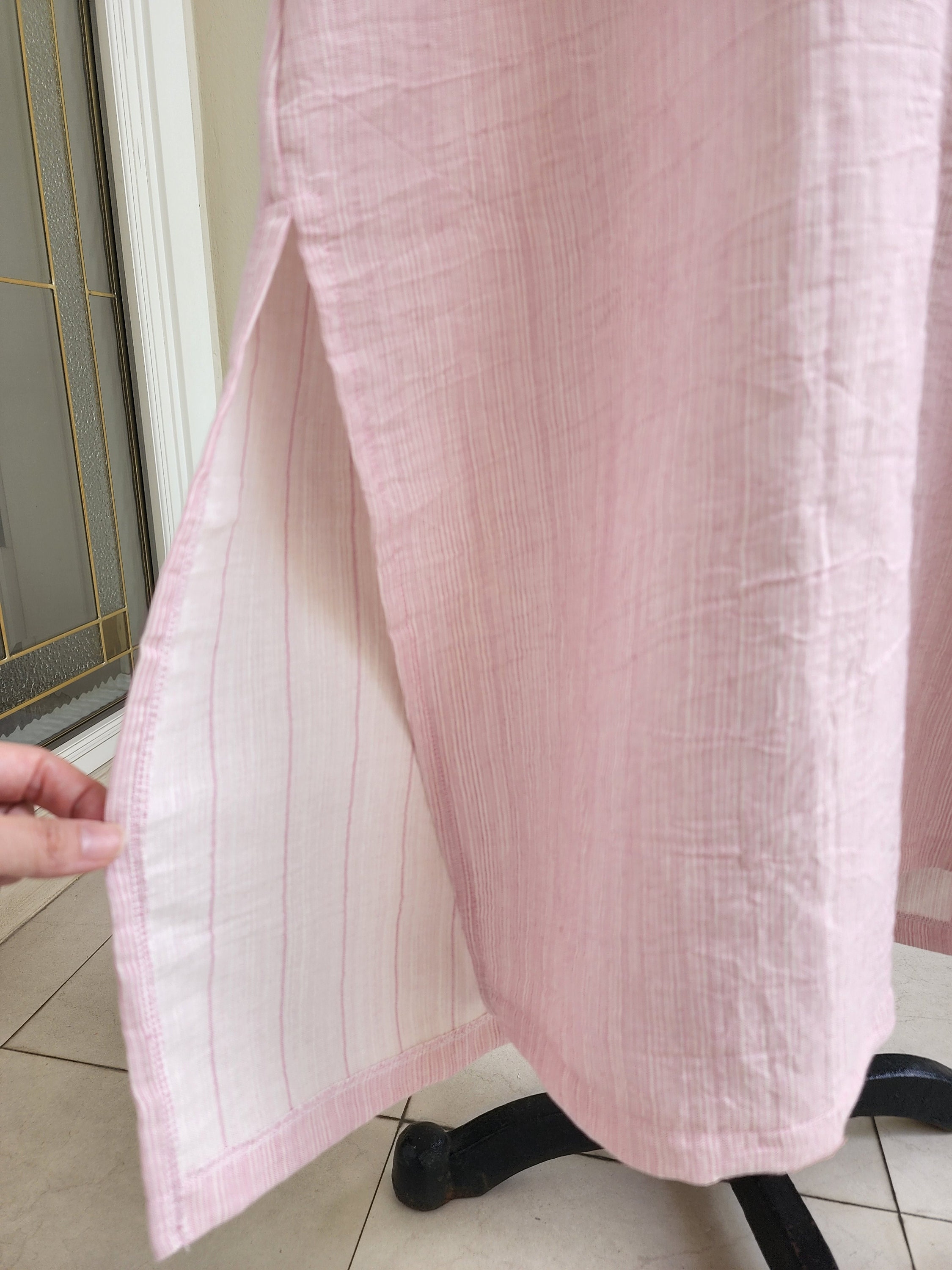 Long Double Cotton Gauze Slip Dress Cotton Slip Dress With Etsy