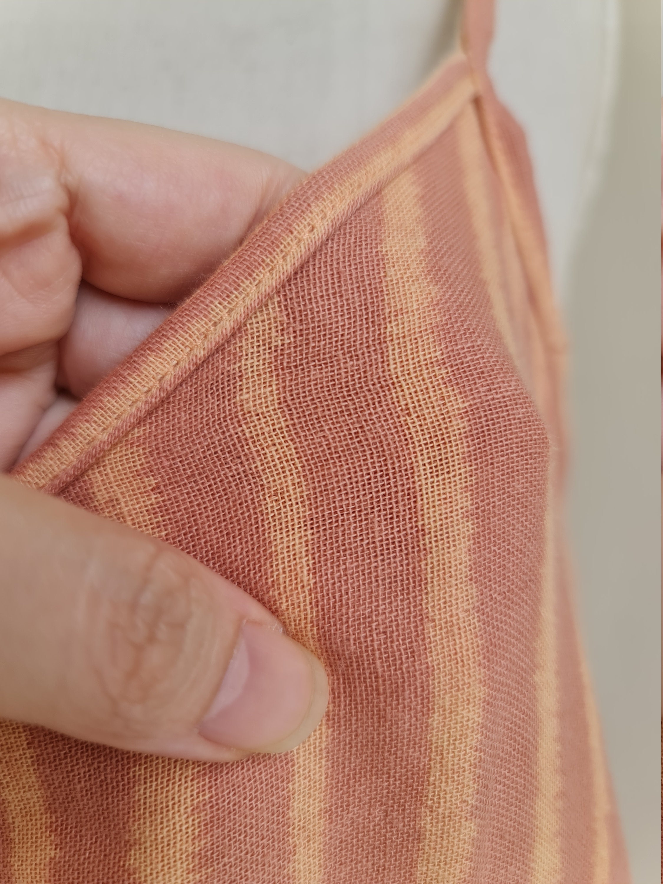 Double Cotton Gauze Slip Dress Cotton Slip Dress With Side Etsy