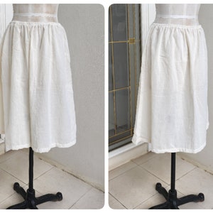 Slip Skirt, Cotton Half Slip Skirt, Petticoat, Underskirt image 7