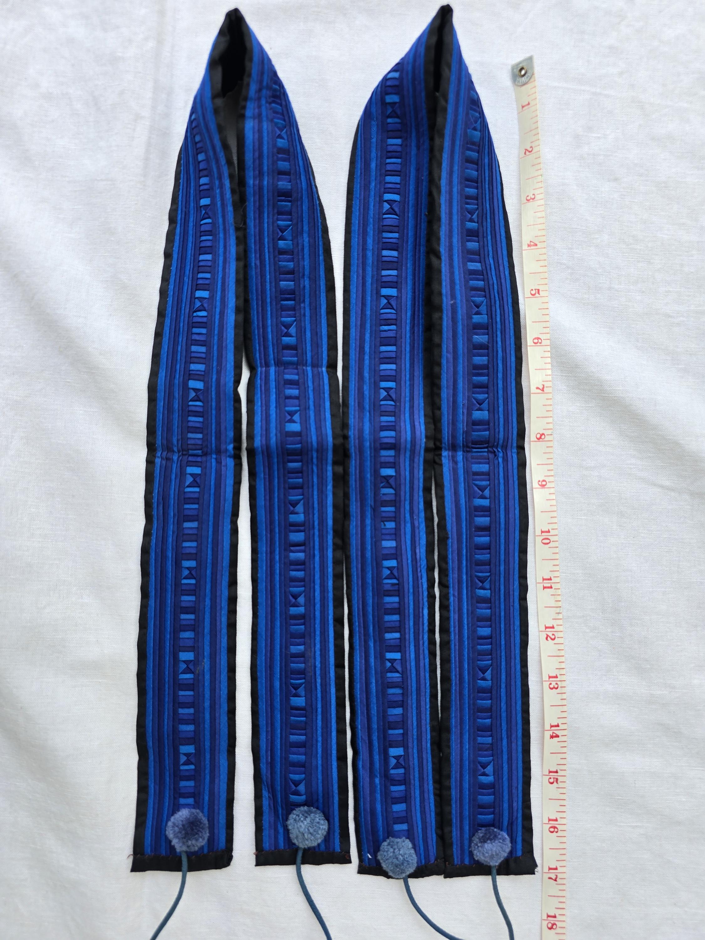 *Vintage*Handmade* Thai Lisu quilted Belt Thai Lisu Tribe Embroidery Textile Belt - Etsy New Zealand main image 3