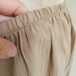 Midi length Slip Skirt, Cotton Half Slip Skirt, Petticoat, Underskirt image 6