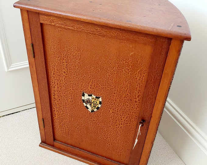 Early 20thC Gonville & Caius College, Cambridge Smoker's Cabinet