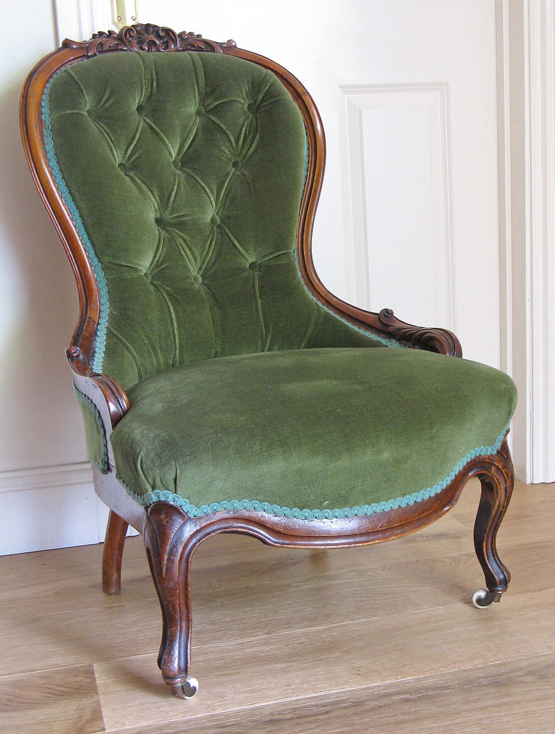 Victorian on sale slipper chair