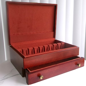 Vintage McGraw Flatware Storage Chest