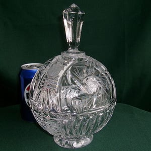 Vintage Crystal Candy Dish