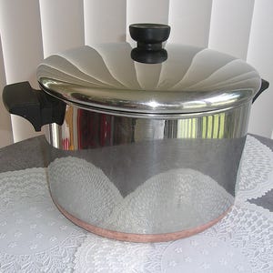 Revere Ware Copper Clad Stockpot, 6 Quart