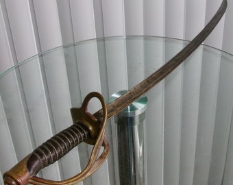 Authentic Civil War Cavalry Saber, Ames Sword Chicopee, JF 1865