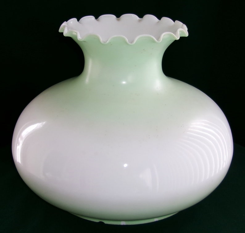 Vintage Replacement Glass Shade for Hurricane Lamp Large Etsy