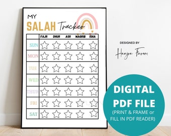 muslim kid printable etsy