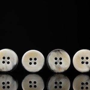 Genuine Horn Buttons In Various Sizes, Fancy Buttons For Sewing And Knitting, Very High Quality !!!