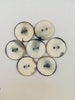 Horn Button / Size 11-50 mm. / 2 Holes / 7 Pieces Set /  Buttons for Cardigans, Blazer, Suits, Sport Coat, Shirt, Jacket, Sweater 