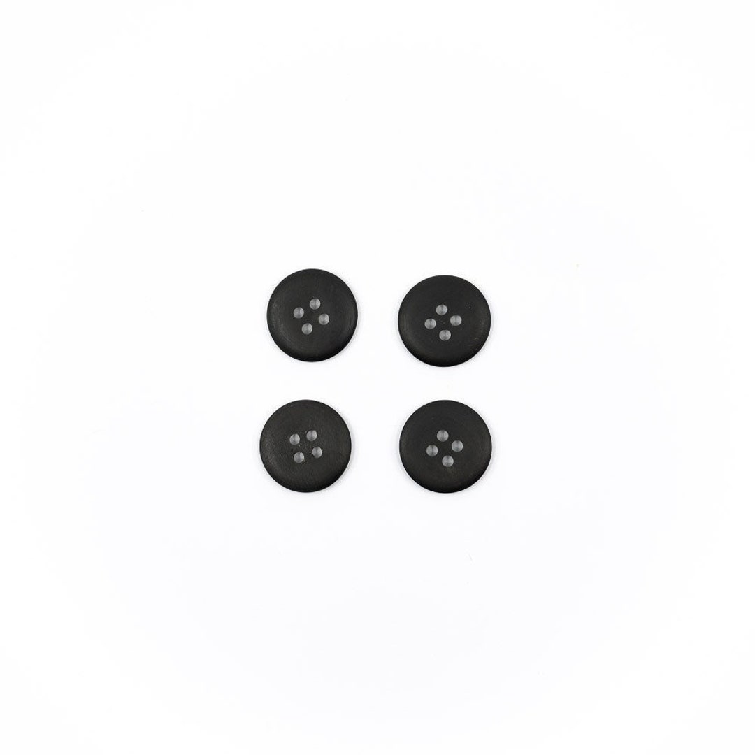 Genuine Horn Buttons in Various Sizes, Black Fancy Buttons for Sewing ...