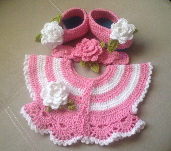 Crochet Baby Bolero Pattern Baby Crochet Shrug Shoes and Headband