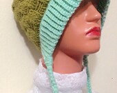 Crochet Pattern, Messy Bun Hat Crochet Pattern, Hadley Ponytail Beanie, Kids-Adult Hat Crochet Pattern,  basket weave hat pattern