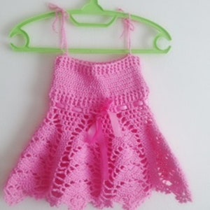 Baby Kleid Häkelmuster Set, Mädchen Sommer Häkelkleid, Kleid mit Schuhen Bolero Stirnband Set, Baby Geschenk Kleid Häkelanleitung, D8