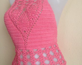 Crochet pattern Summer Top, beachwear Top, Boho, festival Pineapple , modern Boho Crochet, Easy Crochet top, Summer beachwear, crochet dress