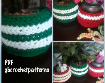 Pattern for crochet small to large basket, DIY basket, easy to make, big storage basket, t-shirt yarn basket with handle,  DIY sturdy basket