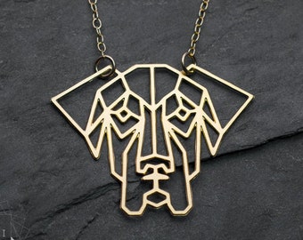 Great Dane necklace gold dog necklace gold great Dane gifts for pet lover