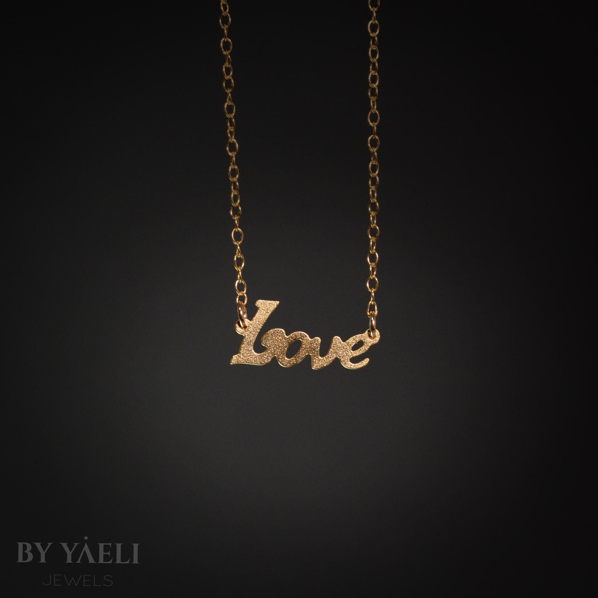 Love statement jewelry sale