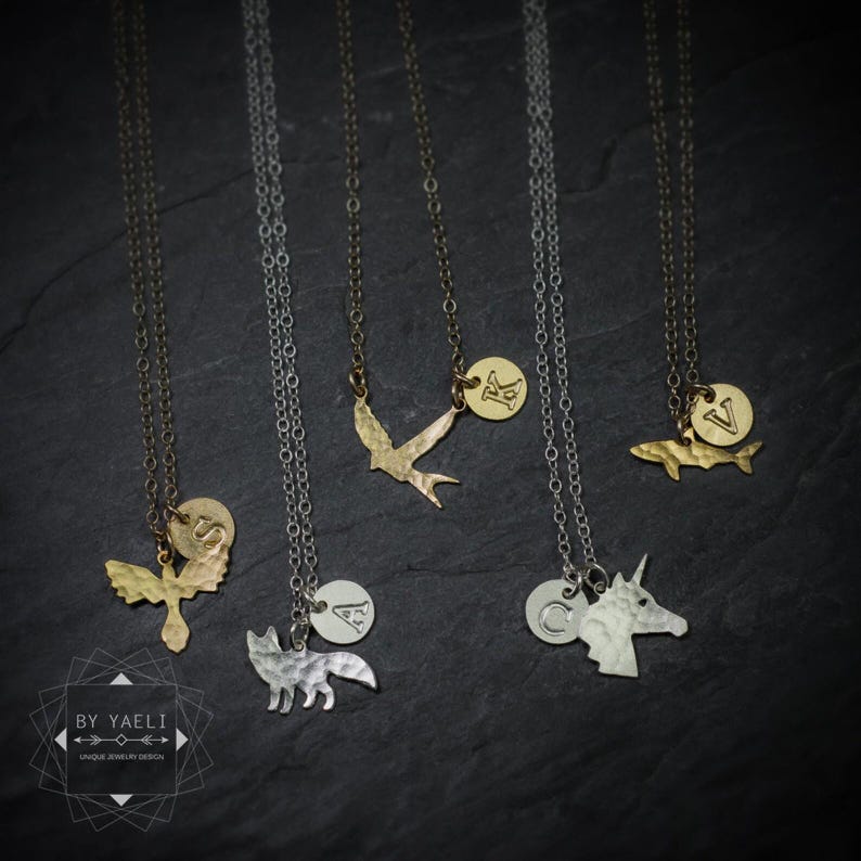 Dragonfly necklace tiny dragonfly jewelry silver dragonfly charm image 4