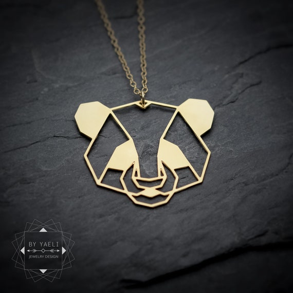 Swarovski Panda Necklace Sterling Silver - kellinsilver.com