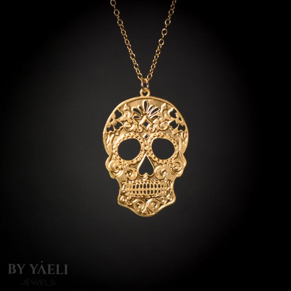 Day of Dead Skull Necklace Day of Dead Skull Necklace