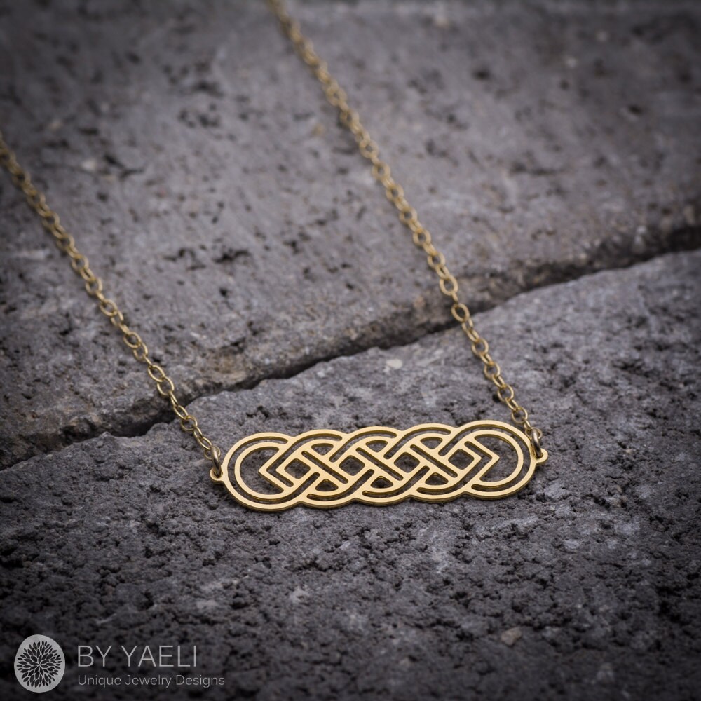 Celtic Knot Necklace Infinity Necklace 